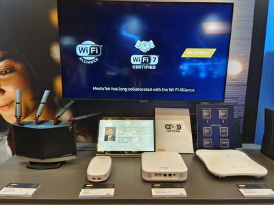 MediaTek 持續拓展 Wi-Fi 7 全球生態系統，首批認證產品閃耀 CES 2024